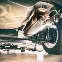 underside of car